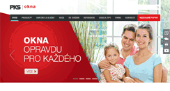 Desktop Screenshot of pksokna.cz