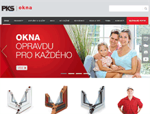 Tablet Screenshot of pksokna.cz